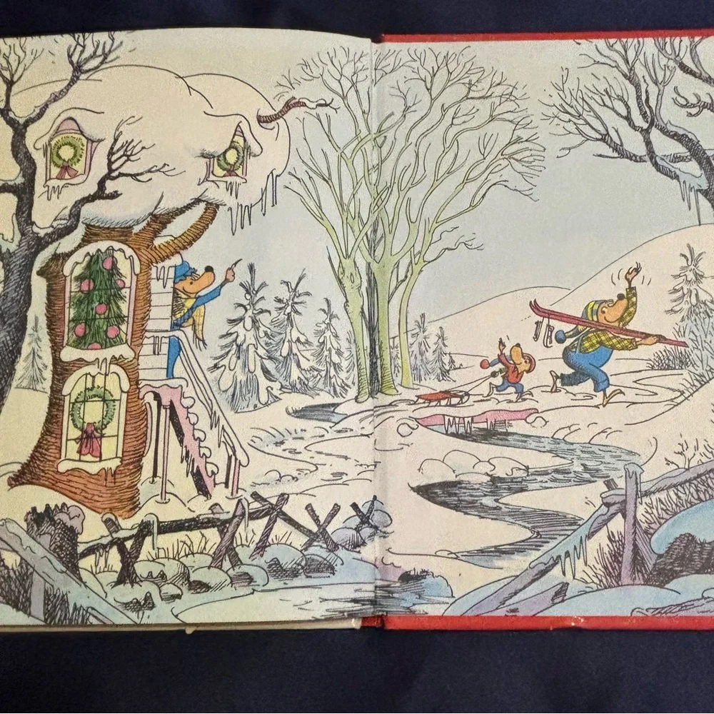 The Bears’ Christmas  Stan & Jan Berenstain (1970) Vintage Hardcover - Picture 10 of 10